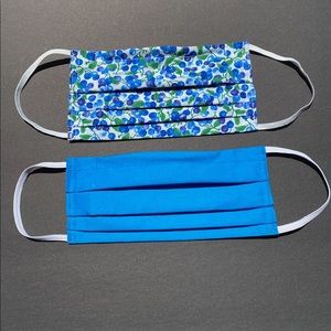 Two Adults Face Masks with Filter Pocket